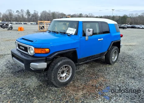 2007 Toyota Fj Cruiser from USA, damaged, VIN JTEBU11F570073733